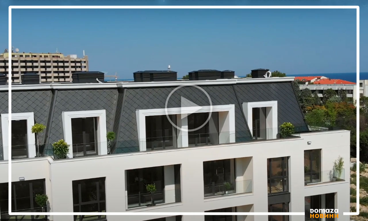 Стандартът „AZUR”. Функционалност и устойчивост на покривите в жилищен комплекс AZUR VARNA RESORT